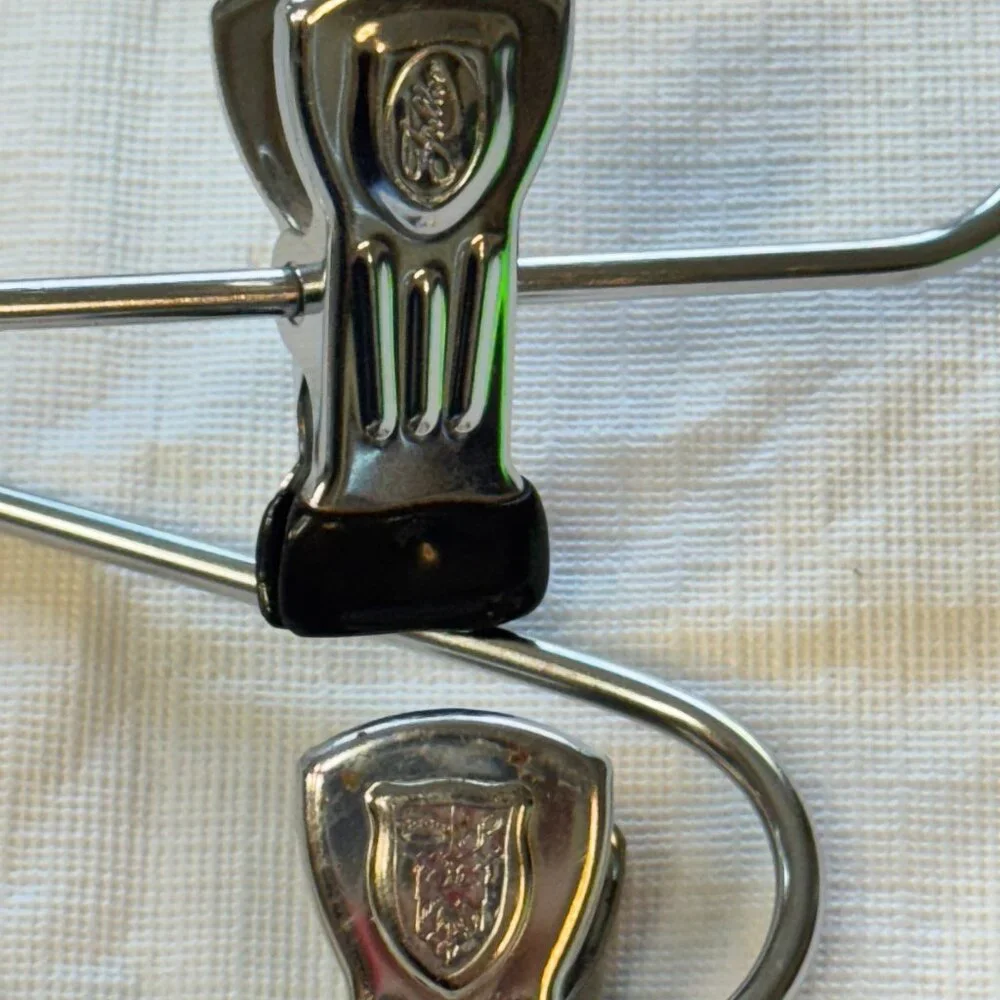 VGT Rubbermaid Metal Shirt Pant Skirt Clip Hangers Add-on Hook Stackable LOT 5